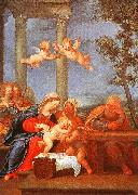 Francesco Albani The Holy Family oil painting artist